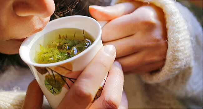 Herbal tea for rejuvenation after healing procedures